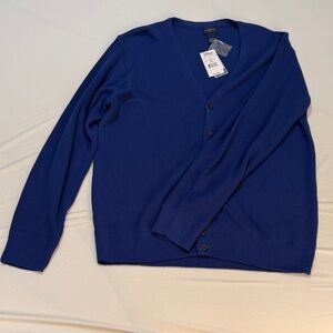 Men's Blue Docker’s Cardigan